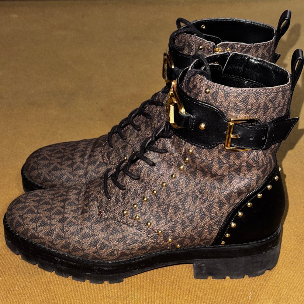 Michael Kors Brown and Black Women’s Boots
